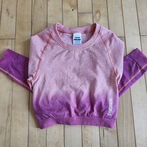 Gymshark Long Sleeve Seamless Crop Top